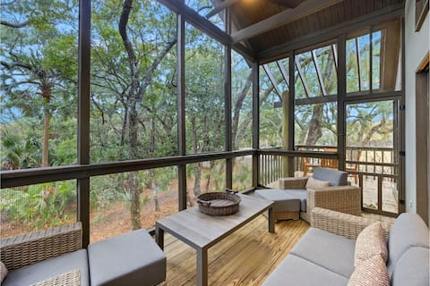 Upgraded Pet Friendly Parkside Villa Kiawah