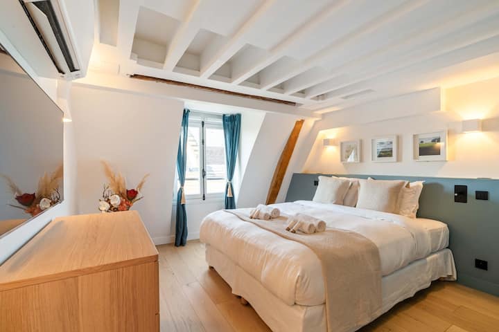 Шармантен брачен кревет (широк 150-179 см)