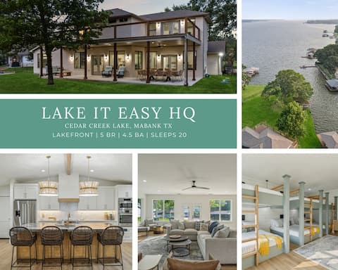 Fully Renovated Luxury Lake Front Retreat