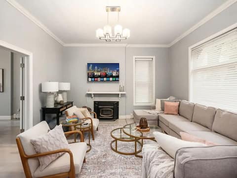Fun upscale oasis w/hot tub near OSU & Short North