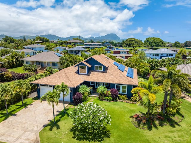 Nani Hale – 4 Bedroom. Pool AC Sunny Poipu.