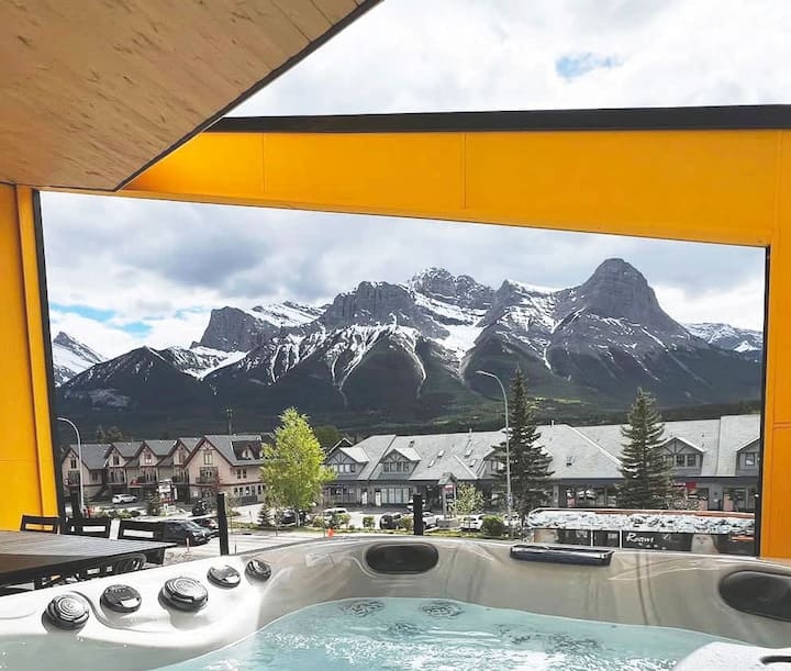 Lux 4brs/epic View/hot Tub/garage And Ev Charger - Canmore