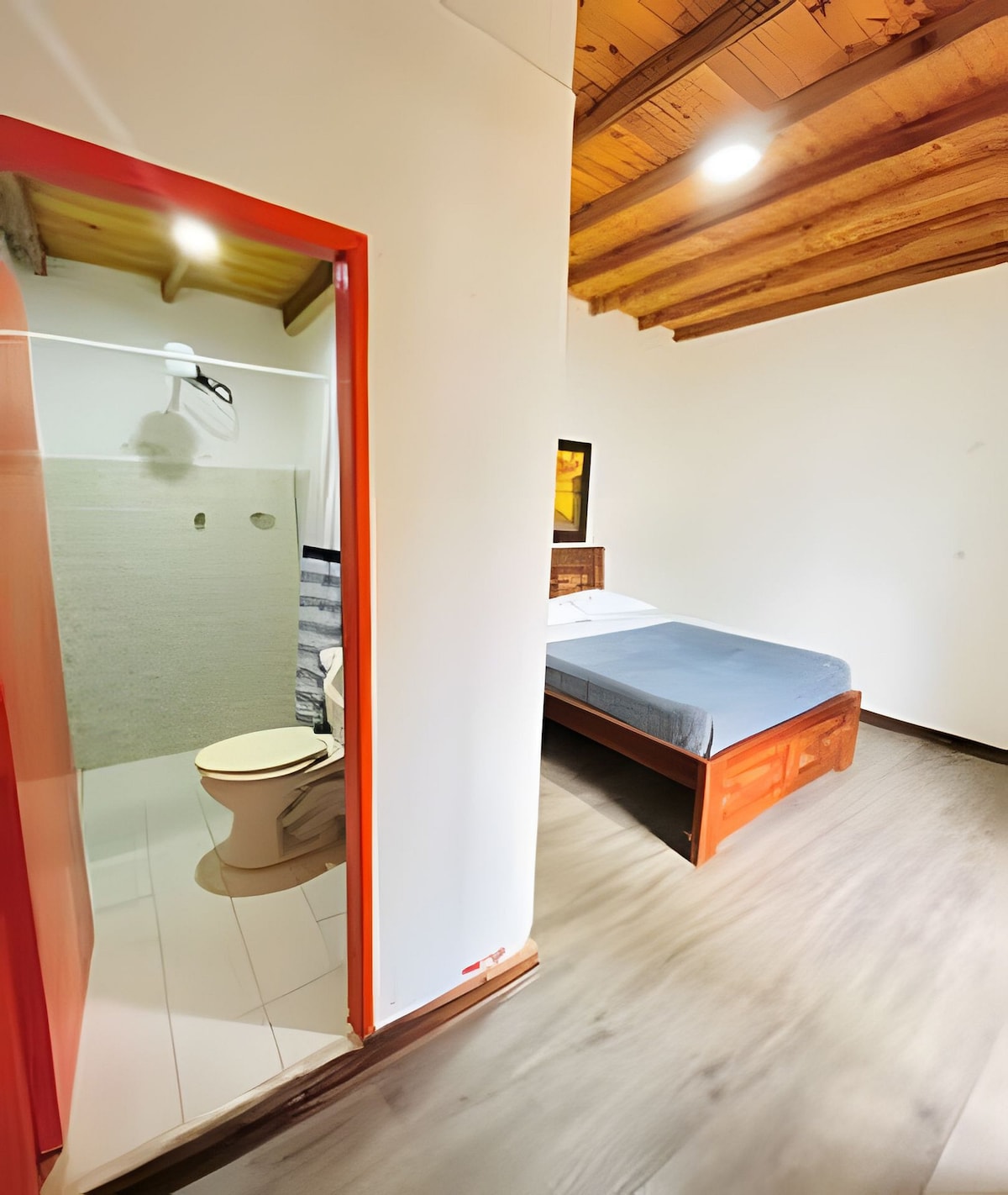 Бања,поглед (на имот / соба)