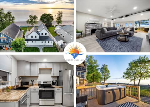 Park Peaks on the Beach| 4BR Waterfront | Hot tub