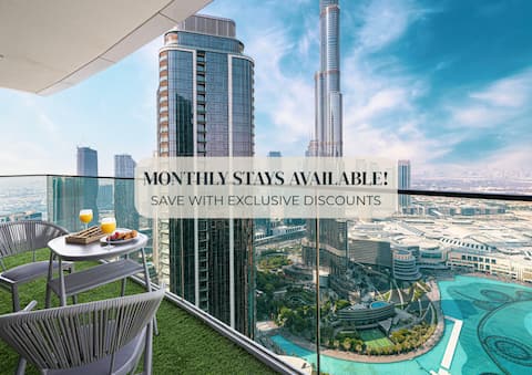New 4BR Penthouse |Burj Khalifa View |Opera Grand