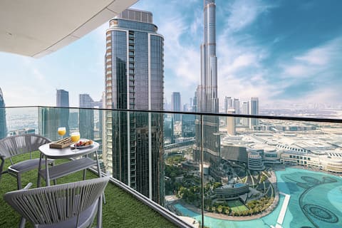 Penthouse Burj Khalifa View | Opera Grand | New 4B