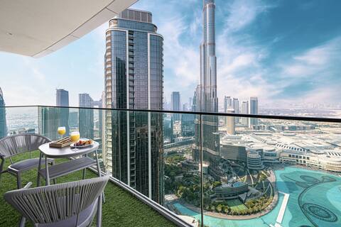 Penthouse Burj Khalifa View | Opera Grand | New 4B