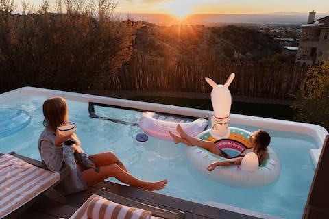 BEST VIEWS in Albuquerque | hot tub | pool