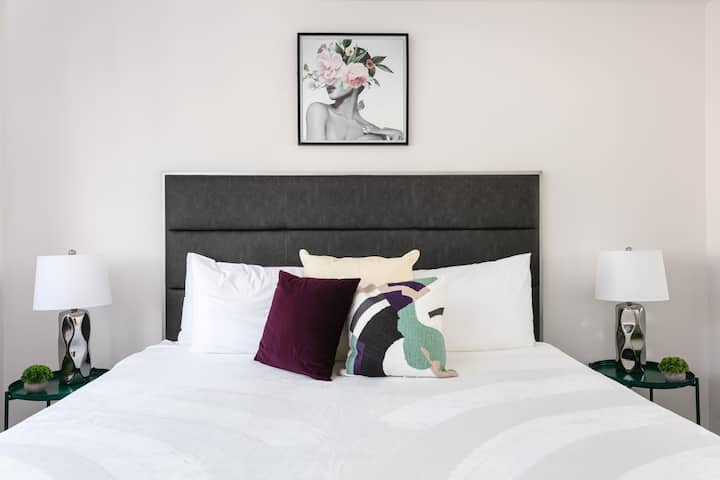 Tons doux et literie confortable pour une relaxation ultime