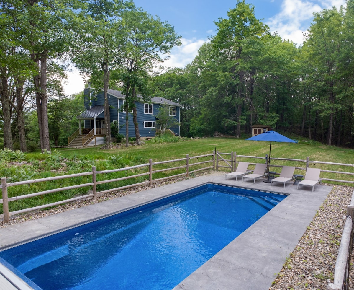 Sugar Mtn House Pool +Mtn Views. Serene Woodlands Houses for Rent in