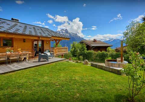 Mont Blanc views and spa