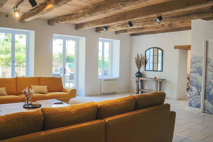 Maison Amarée - Grand Gîte En Bord De Rance - Brittany