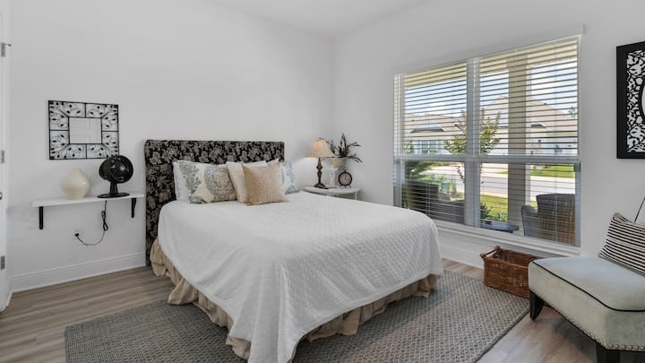 Chambre avec des affaires familiales