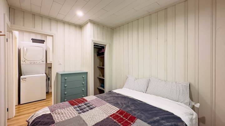 Slaapkamer 2 met tweepersoonsbed (let op: Des heeft geen slaapkamerdeur)