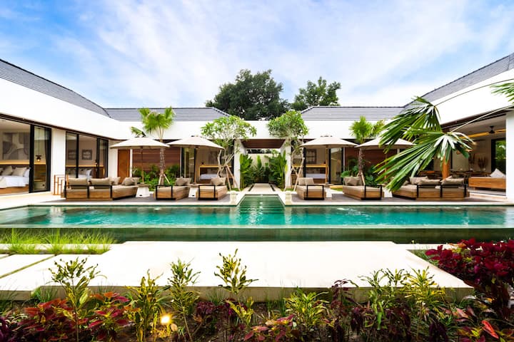 Villa 4ch | Piscine 18m & Vue Jungle/rizières - Indonesia
