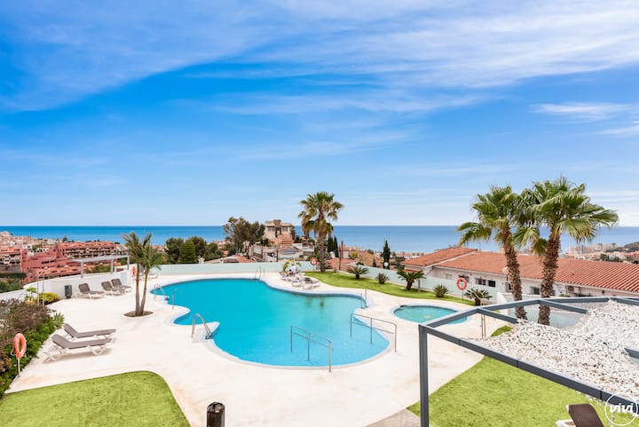 Sultana | Sea View - Pool - Terrace - Fuengirola