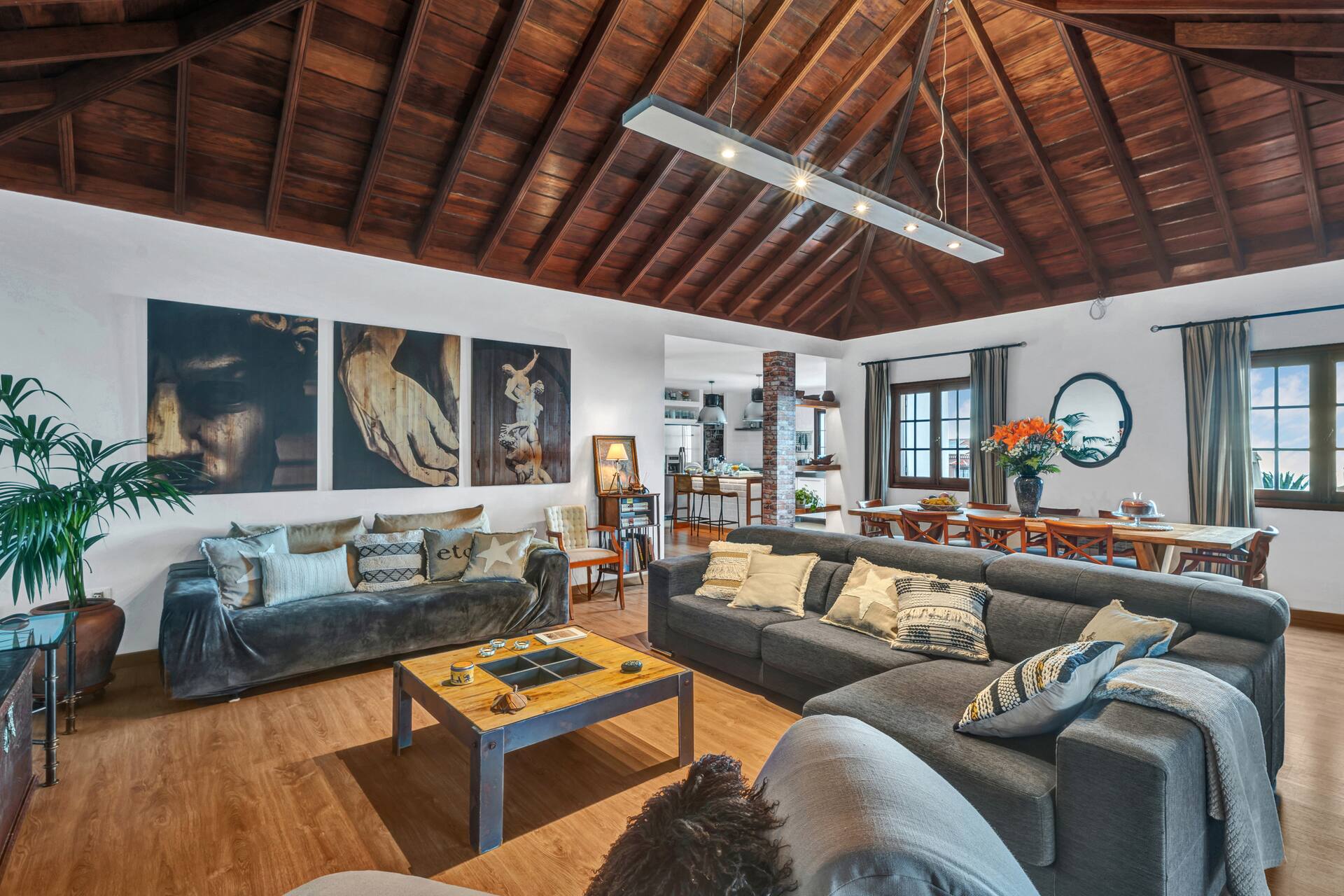 Casa de férias 'Rural House Agua Blanca' com Vista Mar, Wi-Fi e Ar Condicionado