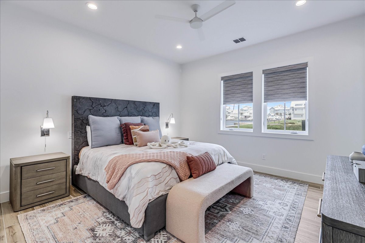 الجناح الرابع الذي يضم سرير كينج، الطابق الأول. 