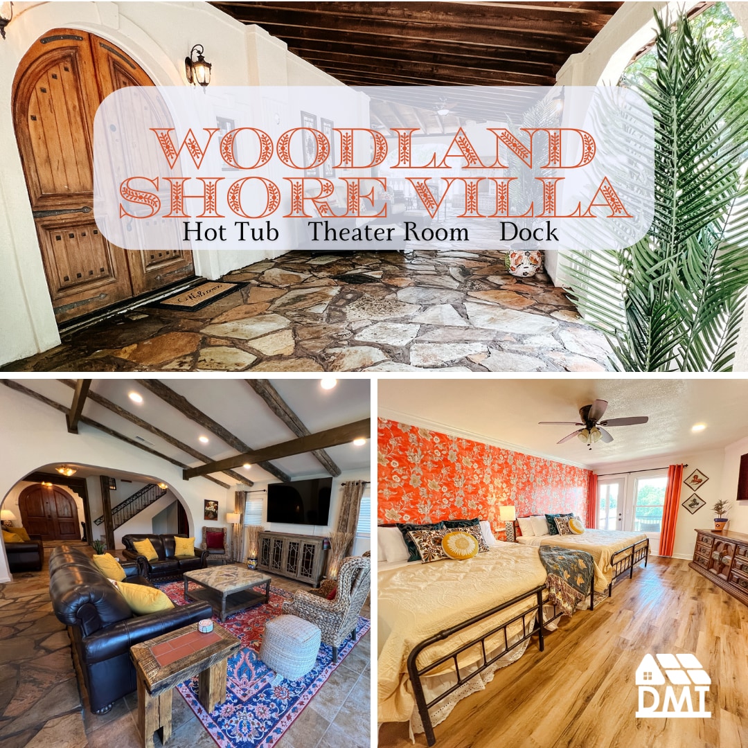 A welcoming entryway features a wooden door set against natural stone flooring. Textured walls and a large indoor plant add warmth to the space. The home includes thoughtfully designed living areas, with cozy seating arrangements and decorative accents that create a homey atmosphere.