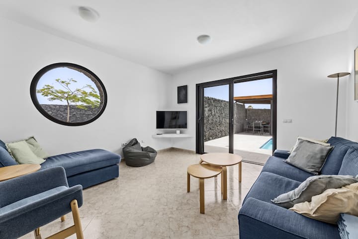 Villa Con Piscina Privada Cerca De Playa Papagayo - Playa Blanca