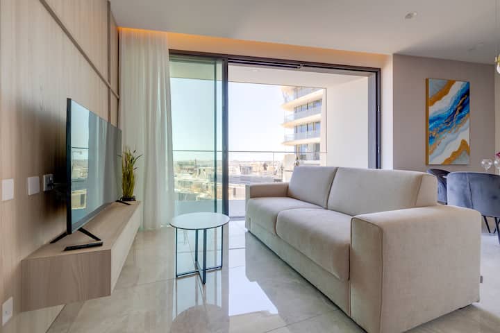 Superlative Apartment In Mercury Towers - Malta
