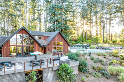 Top performing Airbnb: Dreamy A-Frame Luxury - Privacy -Views-Hot Tub in Healdsburg