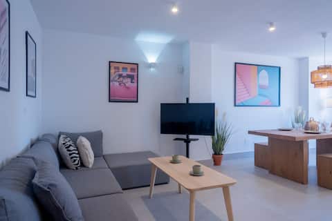 Top Airbnb: Bright Apartment with views 3 Bedrooms 2 Bathrooms en Las Chapas