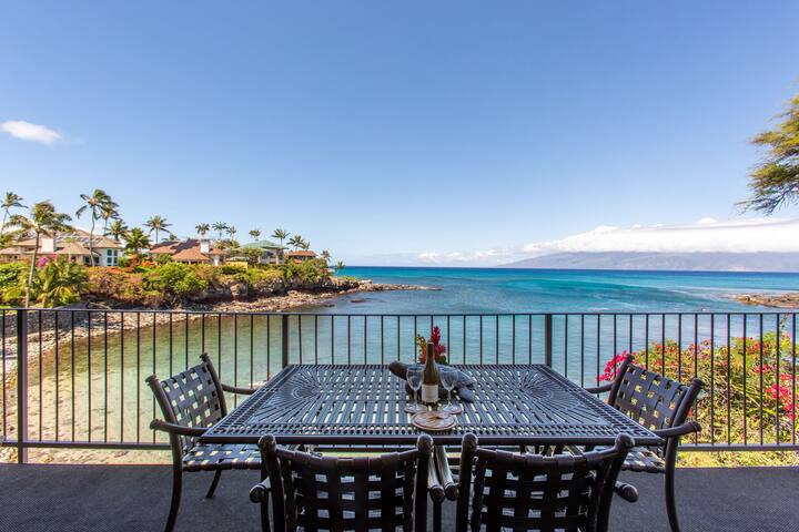 Honokeana Cove panorama from your lanais! #120