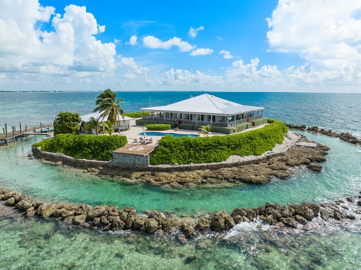 Private Island ~Oceanfront-Fishing-Diving~ FL Keys