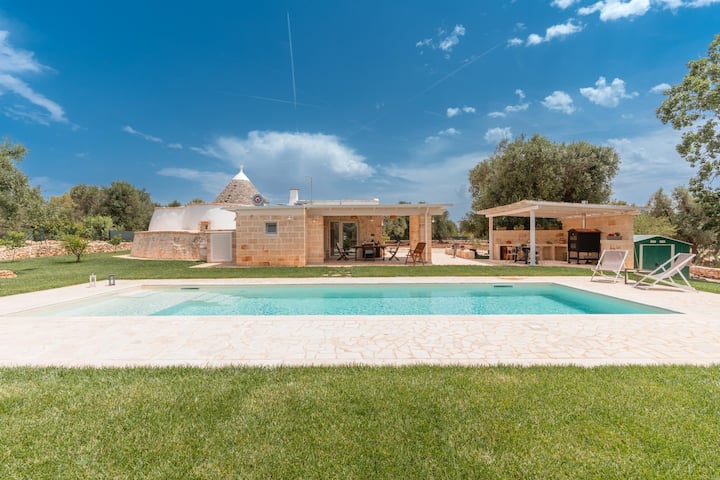 Trullo Tramonto Avec Piscine Privée - Pouilles
