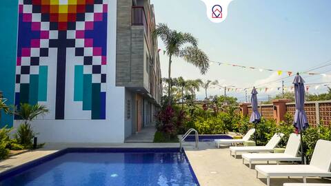 New Puerto Vallarta Calm Getaway , Pool & Garden