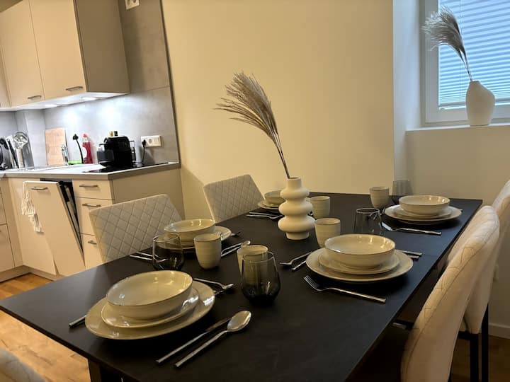 City Apartment Am Fluss - Fráncfort del Meno