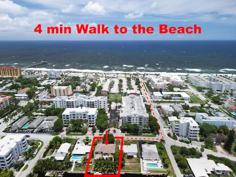 4-min Walk to Beach/Pool/Tiki Canal Boat Dock
