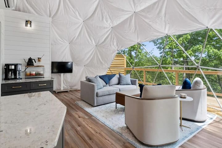 Luxury Twin Falls Dome At Center Hill Lake - Smithville, TN