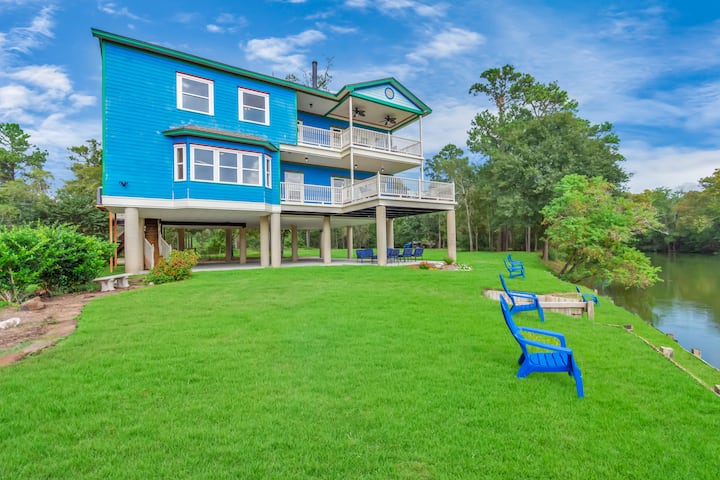 Kingwood Lakehouse Palace|king Bed|pool Table - Kingwood - Houston
