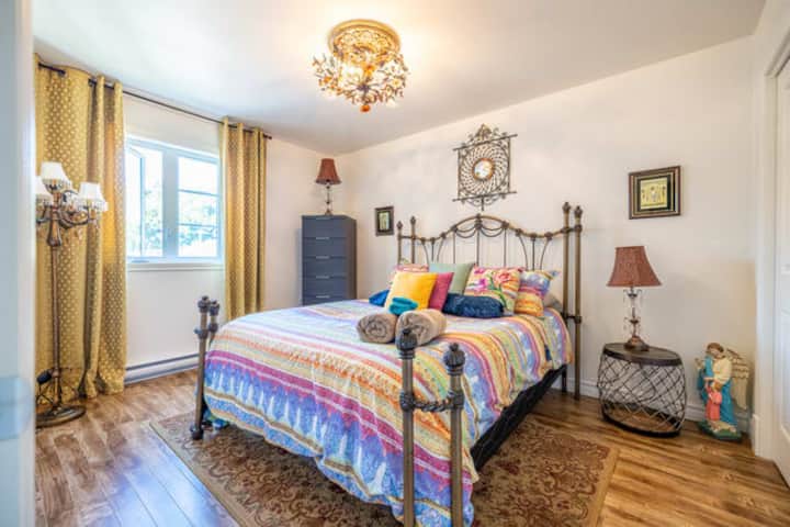 spálňa 2 – manželská posteľ