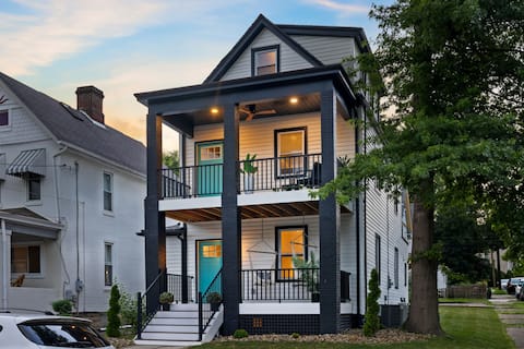 Walk to Cafes + Frick Park From A Breezy Retreat