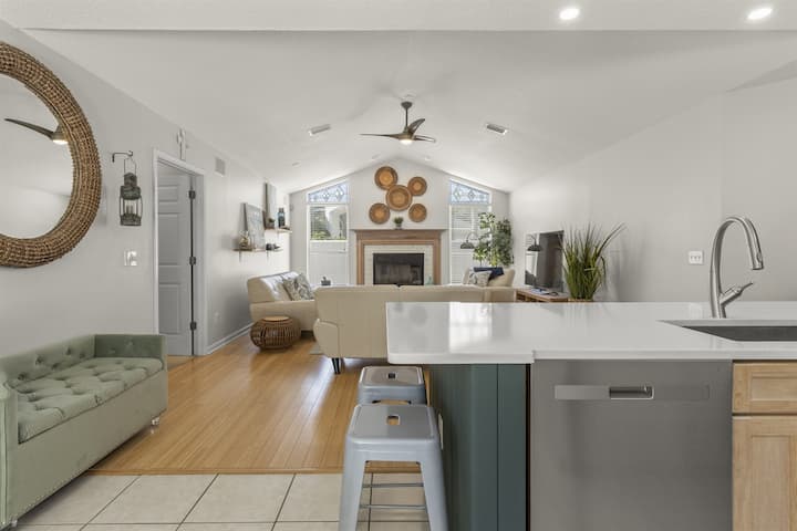 Central area of home is a open for plan