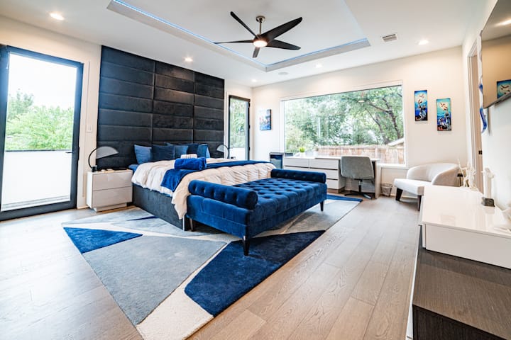 Dormitorio principal con terraza