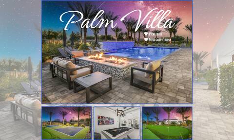 Palm Villa Luxury 7BD, Pickleball,Volleyball,Golf