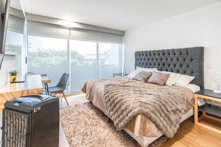 Rooftop Pool | Balcony | Views | AC | Near Cafes gallery image 3