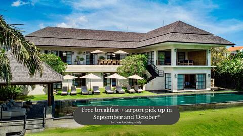 Grand Villa Puri Padi-5bdr-25m Pool+prime beach