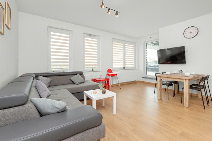 Powstańców Wielkopolskich 5g | Bright Apartment - Gdańsk