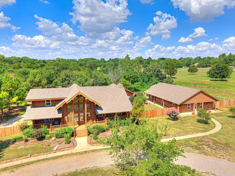 OKC Private 2-Cabin Compound on 5 Acres