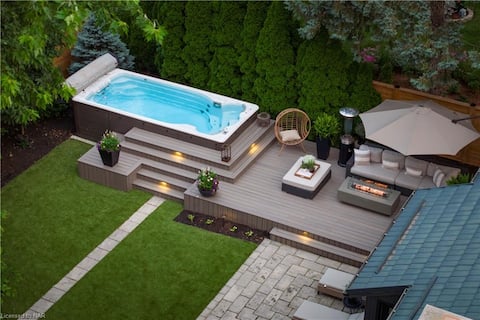 Serenity Villa | Upscale Home with Spa Pool!