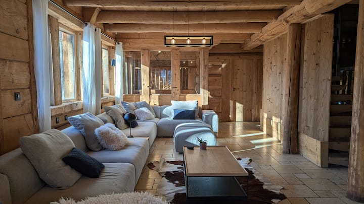 Chalet : Piscine Intérieure, Sauna, 20 Personnes - Le Grand-Bornand