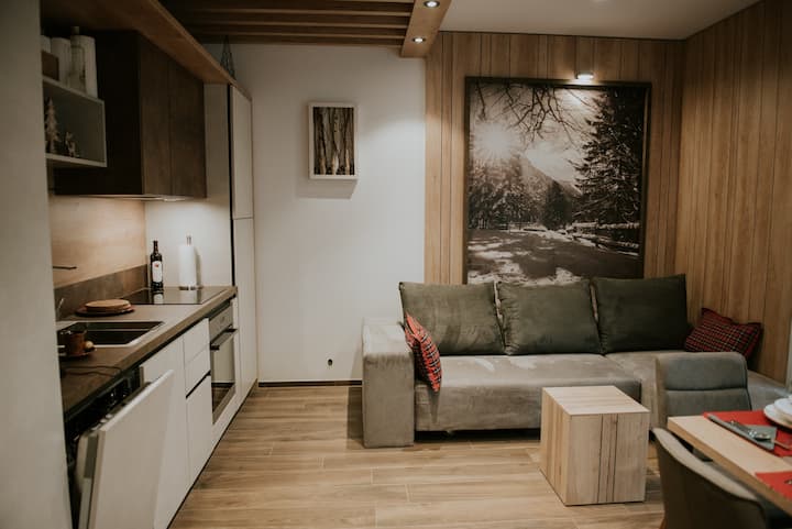 Villa Mojca App Jelka - In Center & Private Garage - Kranjska Gora