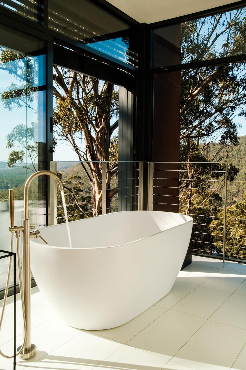 House Itas, above Snug, Snug, Tasmania, Australia, photo 2 of 10