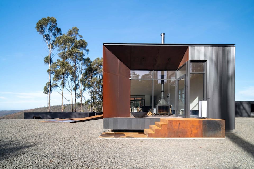 House Itas, above Snug, Snug, Tasmania, Australia, photo 1 of 10