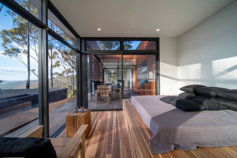 House Itas, above Snug, Snug, Tasmania, Australia, photo 5 of 10